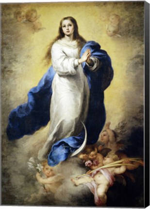 Framed Immaculate Conception of El Escorial, 1656-1660 Print