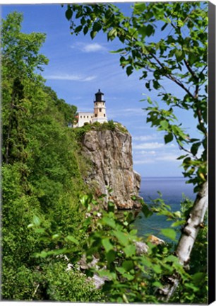 Framed Split Rock Lighthouse Print