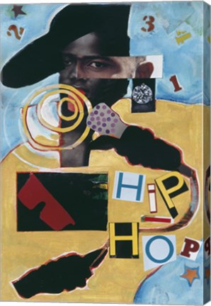 Framed Untitled (Hip Hop Abstract) Print