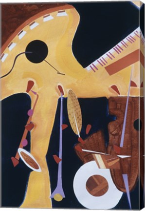 Framed Untitled (View of Stage) Print