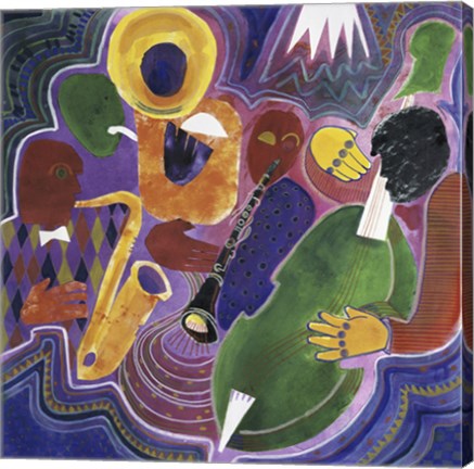 Framed Quartet (Night in Tunisia) Print
