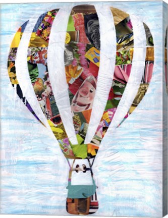 Framed Hot Air Balloon Print