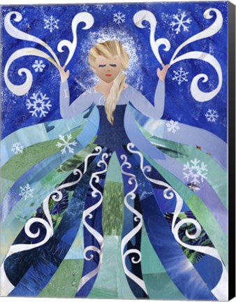 Framed Ice Queen Print