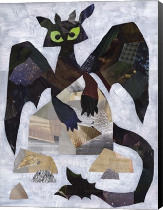 Framed Toothless Print