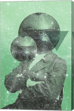Framed Green Universe Print