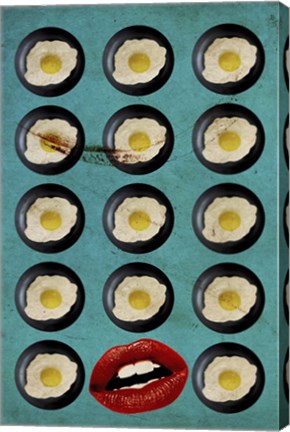Framed One Egg A Day Print