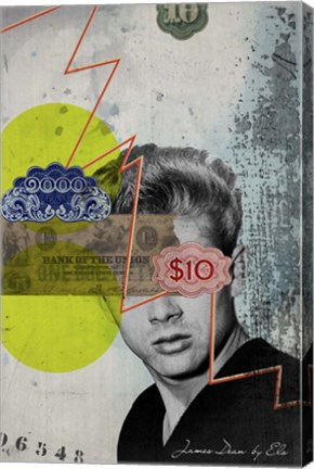 Framed James Dean Print