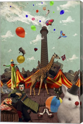 Framed Circus Print