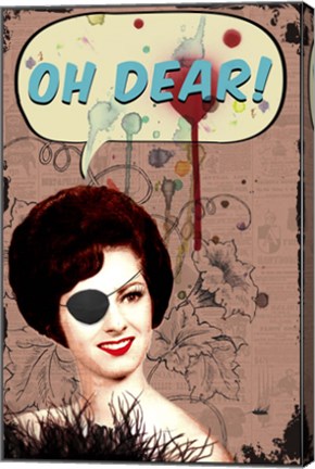 Framed Oh Dear Print