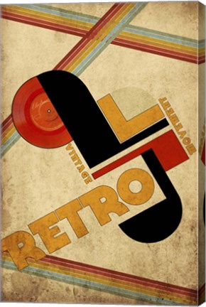 Framed Vintage Retro Movement Print
