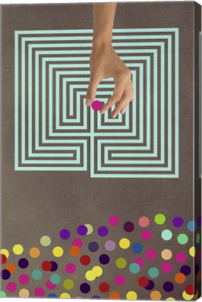 Framed Labyrinth Print