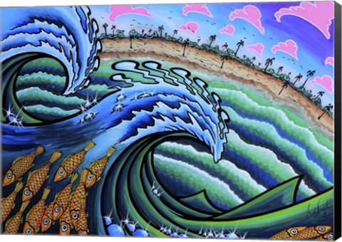 Framed Canaria Print