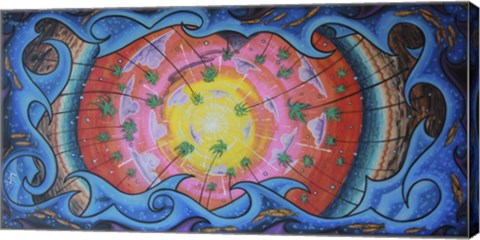 Framed Fish Eye Print