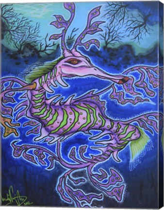 Framed Mr. Dragon Print