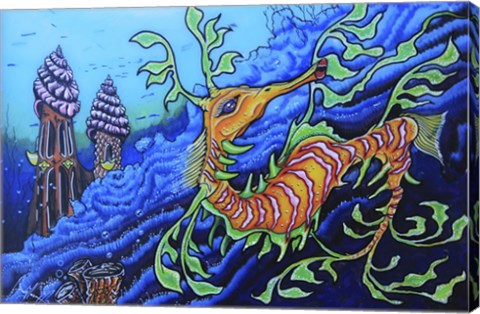 Framed Ms .Dragonese Print