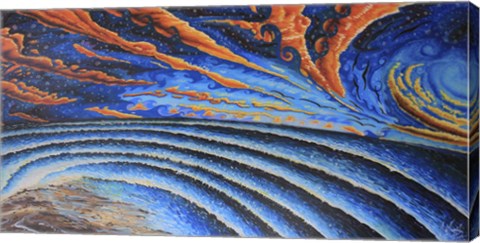 Framed Sunset Chill Print