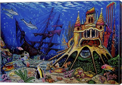 Framed Underwater World Print