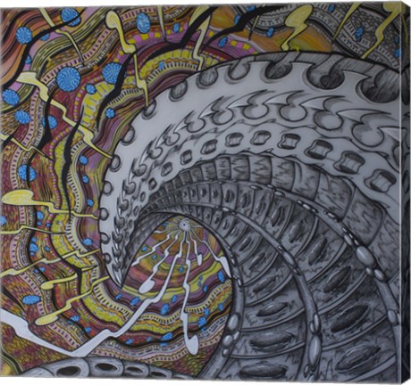 Framed Water Mechanics Print