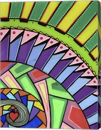 Framed Art Throb 4 Print