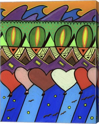 Framed Art Throb 5 Print