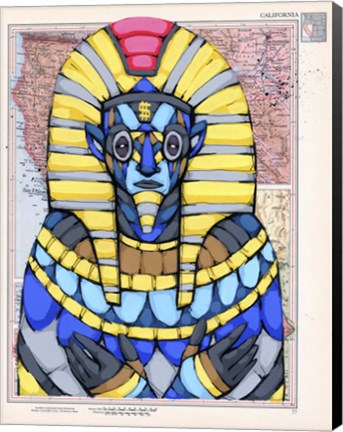 Framed American Pharaoh Print