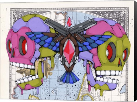 Framed Death Grips Print