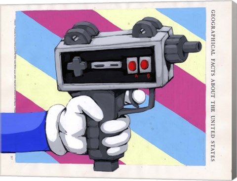 Framed Done Playing Games Print