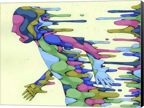 Framed Going Through It Print