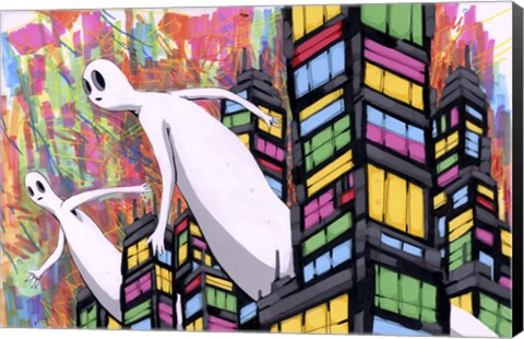 Framed Just Passing Through Print