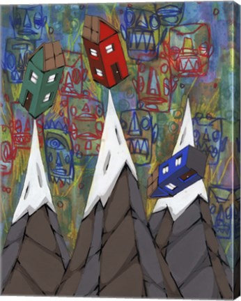 Framed Maintaining Our Balance Print