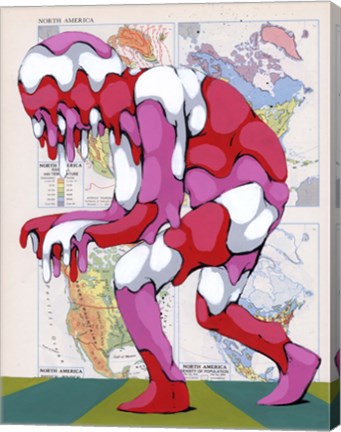 Framed Meltdown Print