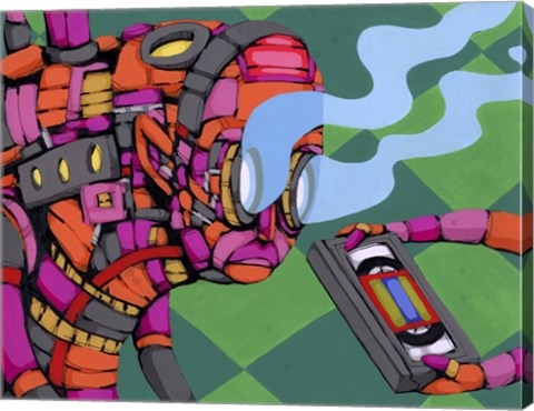 Framed Seen Too Much Print