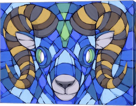 Framed Blues Run The Game Print