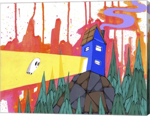 Framed Home To The Light Print