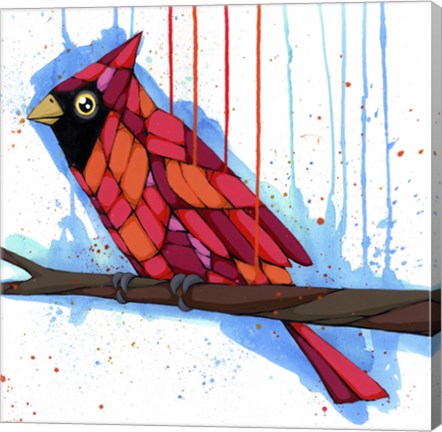 Framed Natural Redhead Print