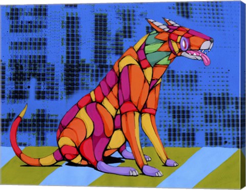 Framed Patient Predator Print