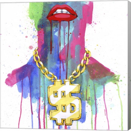 Framed Wasted Youth Print