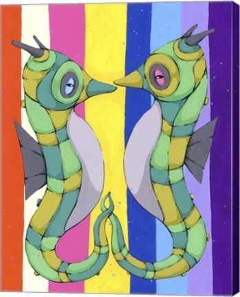 Framed We Stay In Contact Print