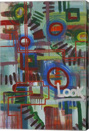 Framed Abstract 16 Print