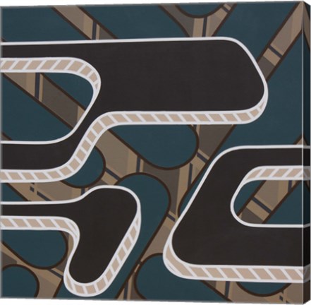 Framed Lines Project 56 Print