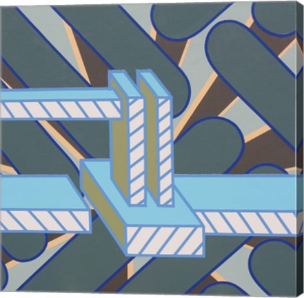 Framed Lines Project 68 Print