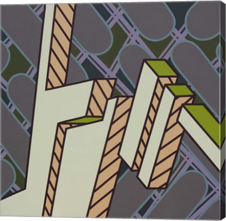 Framed Lines Project 72 Print