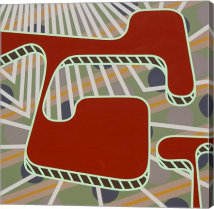 Framed Lines Project 75 Print