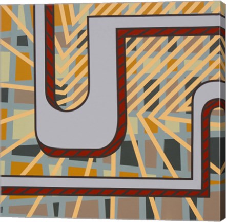 Framed Lines Project 77 Print