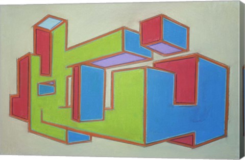 Framed Project Third Dimension 5 Print