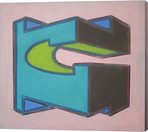 Framed Project Third Dimension 6 Print