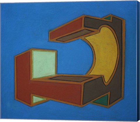 Framed Project Third Dimension 7 Print