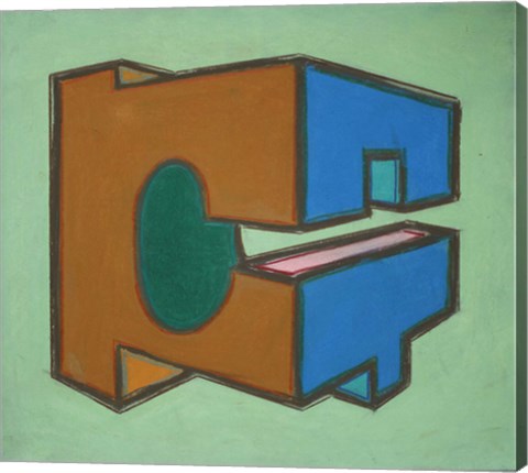 Framed Project Third Dimension 9 Print