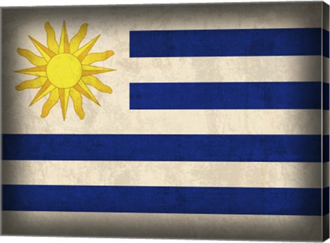 Framed Uruguay Print