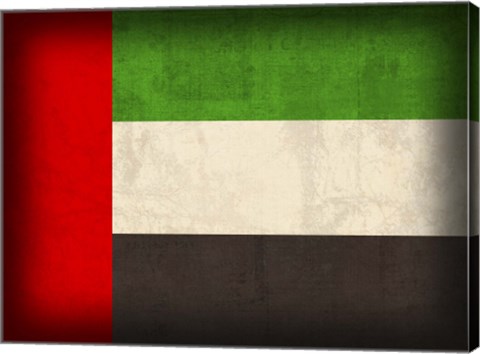 Framed United Arab Emirates Print